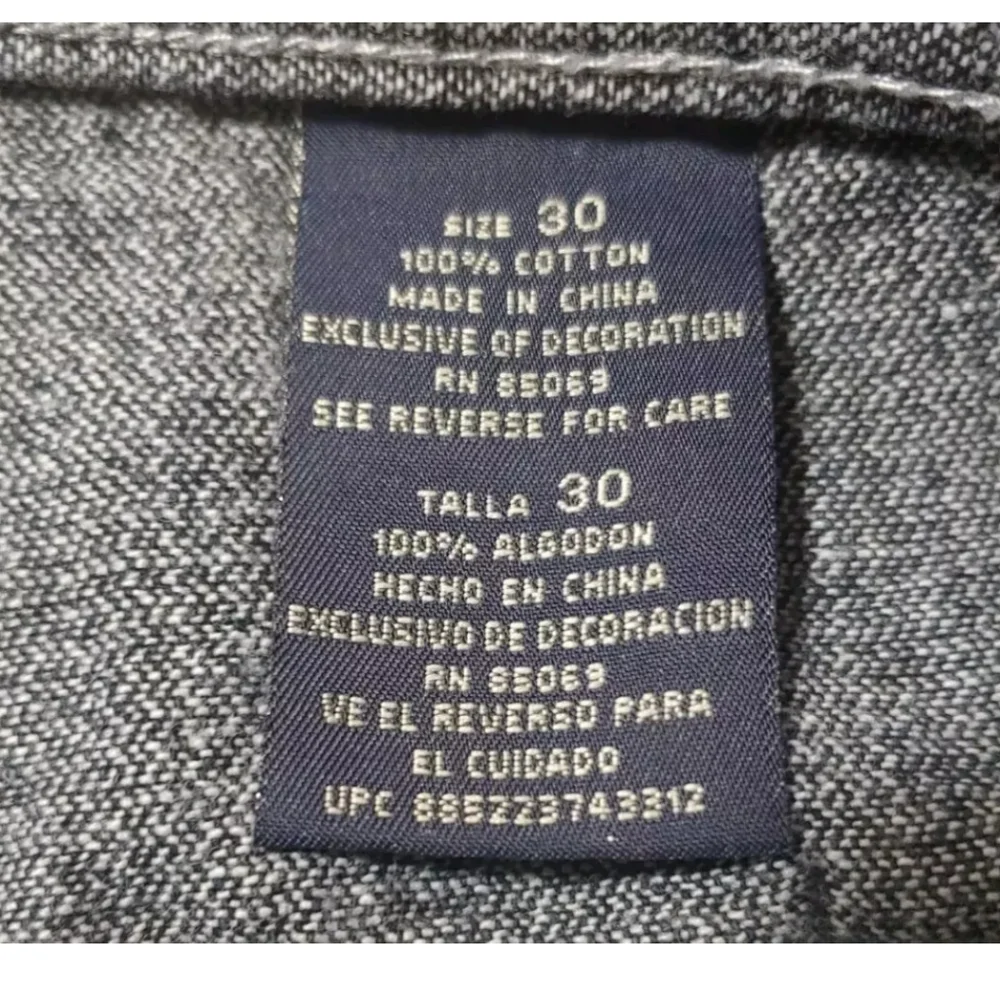 Paco Jeans Y2k Baggy Jorts Jean Shorts Sz 30/11.5